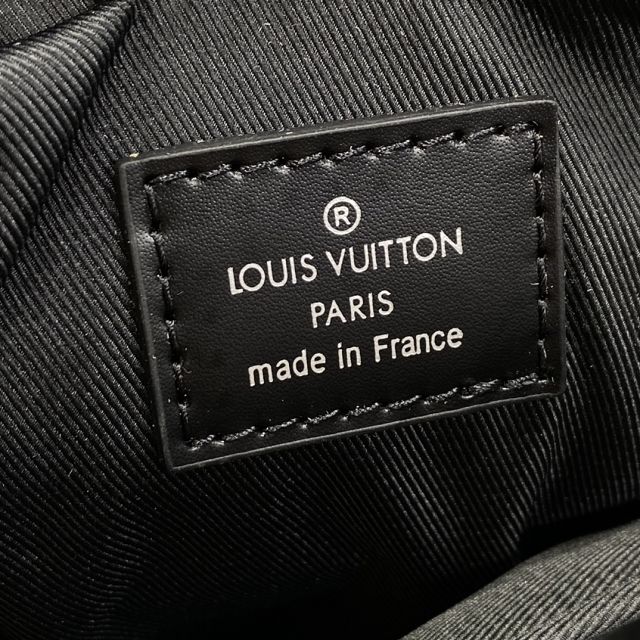 Louis vuitton original damier graphite backpack briefcase N50051 black