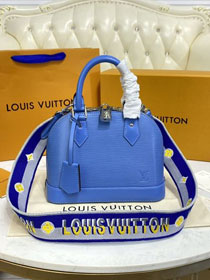 2021 Louis vuitton original epi leather alma BB M57426 blue
