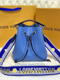 2021 Louis vuitton original epi leather neonoe BB M57691 blue