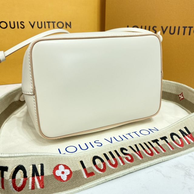 2021 Louis vuitton original epi leather neonoe BB M57693 white
