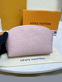 Louis vuitton original calfskin cosmetic pouch m69412 pink