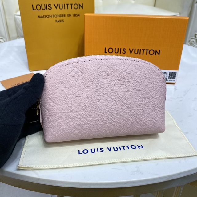 Louis vuitton original calfskin cosmetic pouch m69412 pink