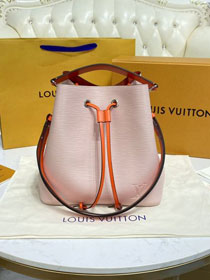 louis vuitton original epi leather neonoe bag M54366 pink