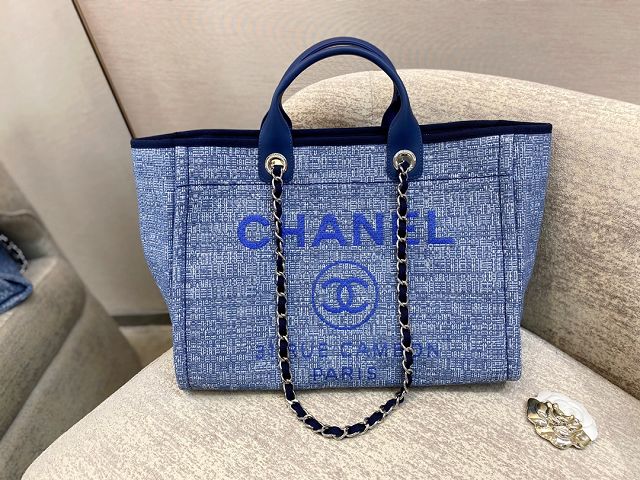 CC original canvas&fibers large shopping bag A66941-2 blue