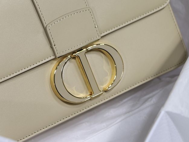 Dior original box calfskin 30 montaigne bag M9203 beige