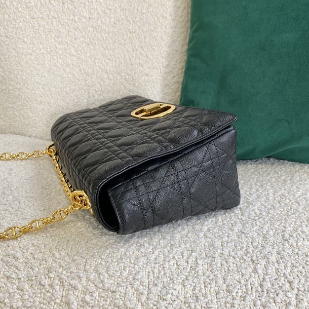 Dior original calfskin large caro bag M9243 black