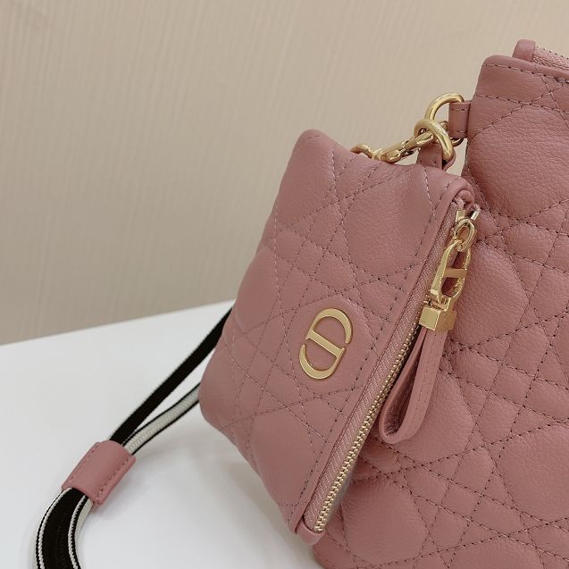 Dior original calfskin multifunctional pouch S5036 pink
