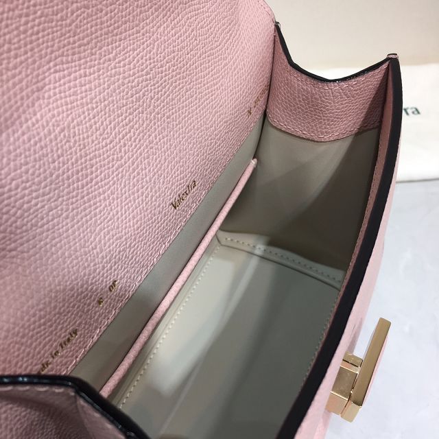 Valextra original calfskin iside mini bag 36028 pink