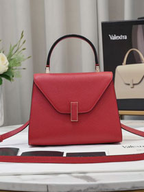 Valextra original calfskin iside mini bag 36028 red