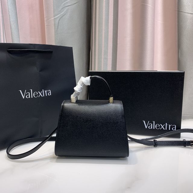 Valextra original calfskin iside nano bag 21028 black