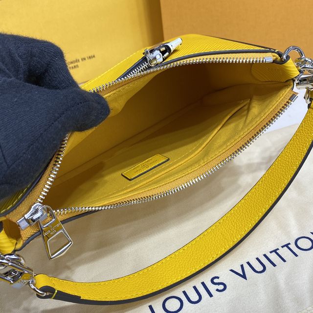 2022 Louis vuitton original epi leather marelle bag M80689 yellow