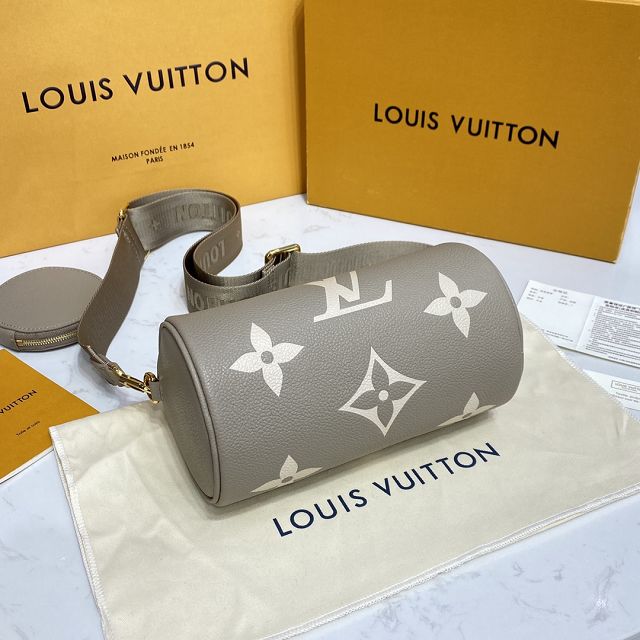 2022 Louis vuitton original calfskin papillon BB bag m45707 grey