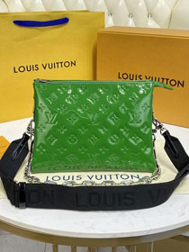 2022 Louis vuitton original vernis leather coussin pm bag M57790 green