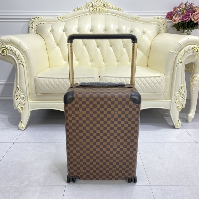 Louis vuitton original damier ebene horizon 55 rolling luggage N23303