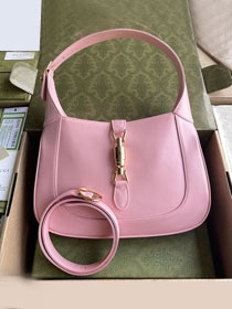 Top GG original calfskin jackie 1961 small shoulder bag 636709 pink