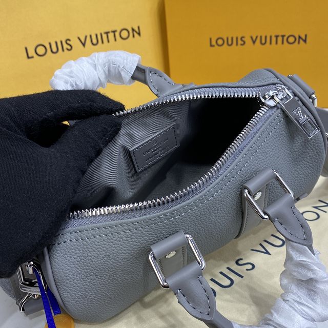 Louis vuitton original calfskin keepall XS bag M80950 grey
