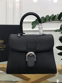 Delvaux original grained calfskin brillant bag MM AA0555 black