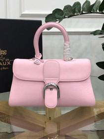 Delvaux original grained calfskin brillant small bag AA0505 pink