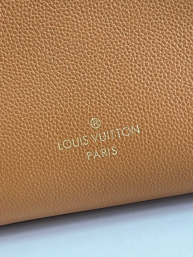 Louis vuitton original calfskin on my side tote bag M53823 brown