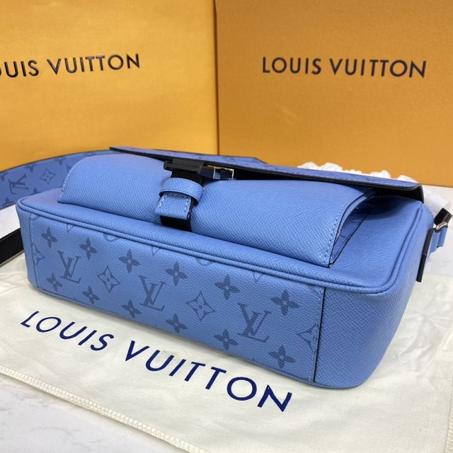 Louis vuitton original monogram outdoor messengerama bag M30746 blue