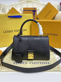 2022 Louis vuitton original calfskin madeleine pm handbag M46008 black