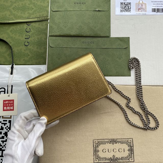 GG original calfskin mini dionysus shoulder bag 476432 gold