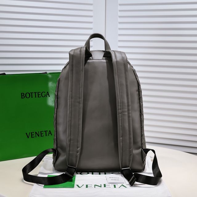 BV original calfskin backpack 70076 grey