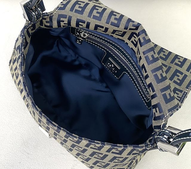 Fendi original fabric mini shoulder bag 8BR352 blue