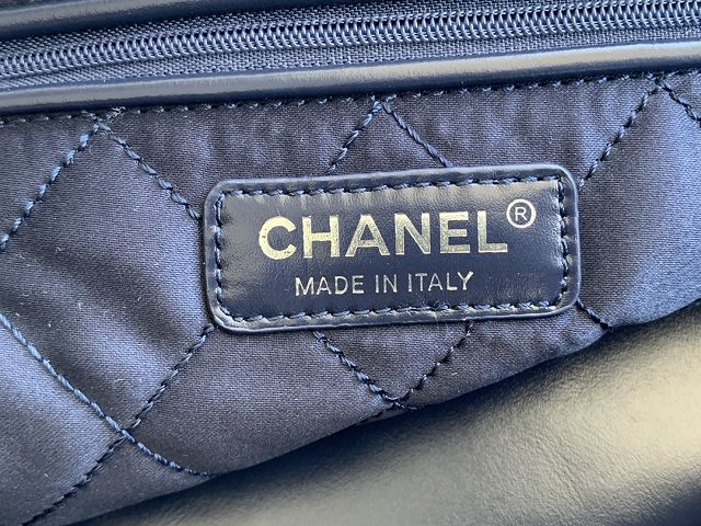 CC original denim 22 small handbag AS3260 blue&silver