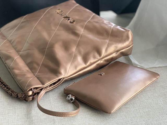CC original calfskin 22 medium handbag AS3261 brown