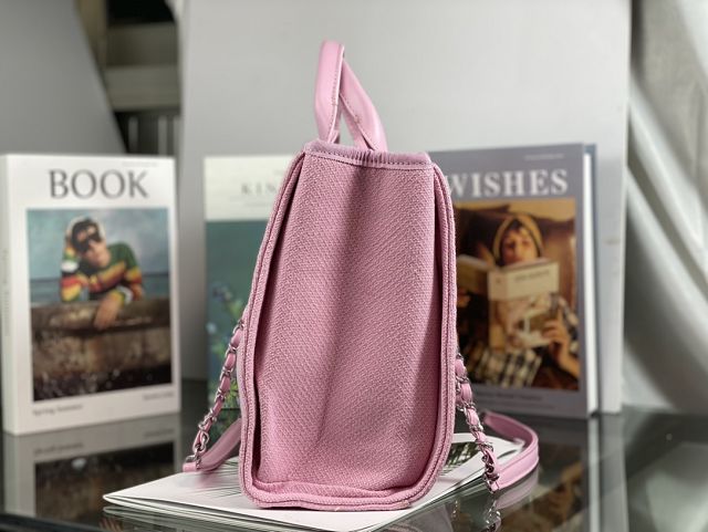 CC original mixed fibers small shopping bag AS3257 pink