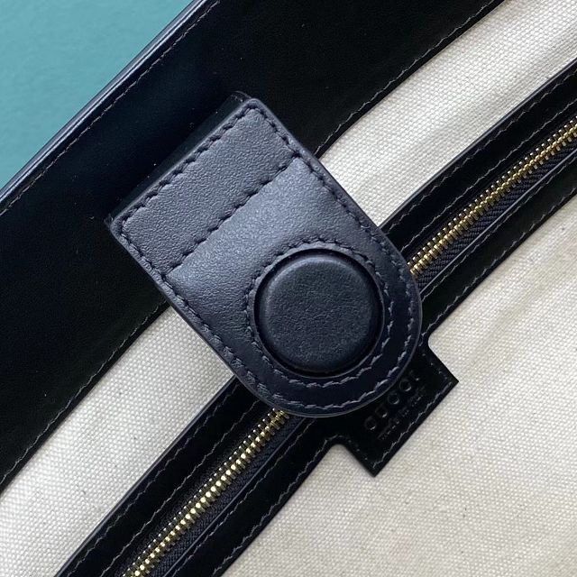 2023 GG original matelasse leather medium tote bag 631685 black