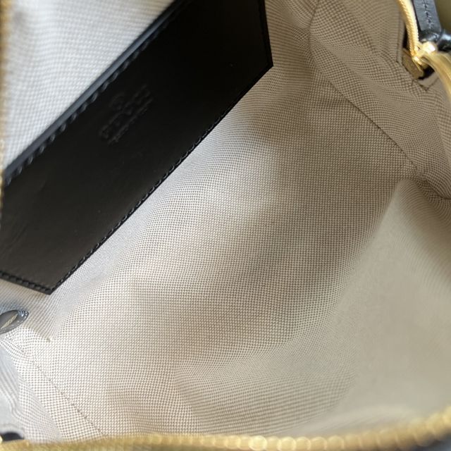 2023 GG original matelasse leather mini bag 702251 black