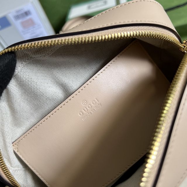 GG original matelasse leather small shoulder bag 702234 beige