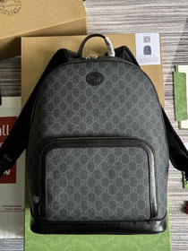 GG original canvas medium backpack 704017 black