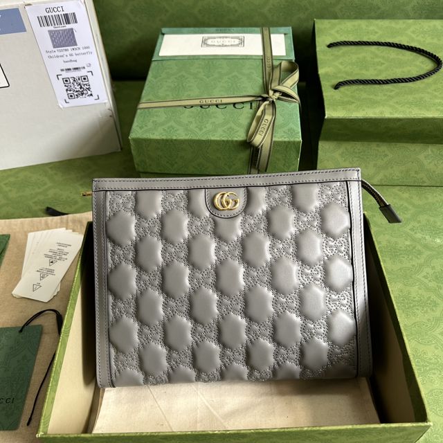 GG original matelasse leather pouch 723780 