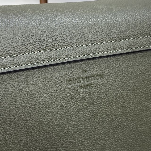 Louis vuitton original calfskin lockme tender bag M59731 green