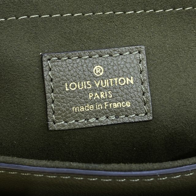 Louis vuitton original calfskin lockme tender bag M59731 green