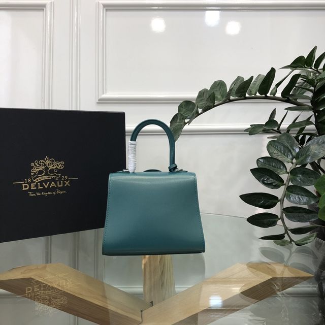 Delvaux original box calfskin brillant mini bag AA0406 green