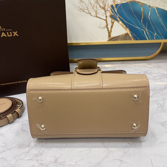 Delvaux original box calfskin brillant mini bag AA0406 sand