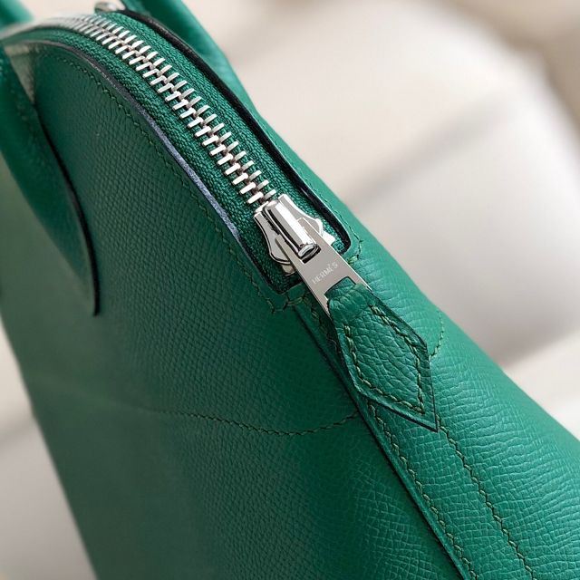 Hermes original epsom leather small bolide 27 bag B027 vert verigo