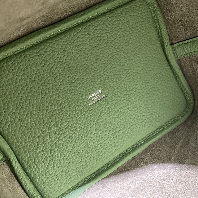Hermes original togo leather small picotin lock bag HP0018 vert criquet