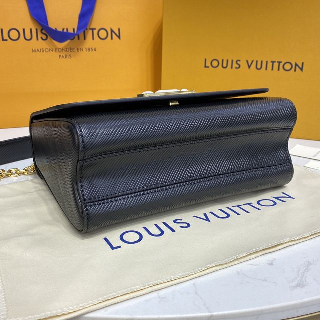 Louis vuitton original epi leather twist mm M59218 black