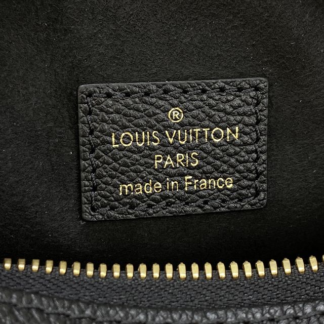 Louis vuitton original monogram calfskin V tote handbag M44421 black