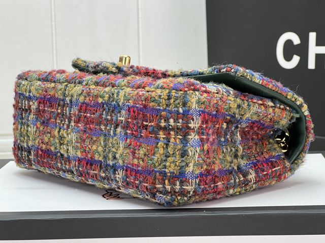 CC original tweed mini flap bag A69900 multicolor-3