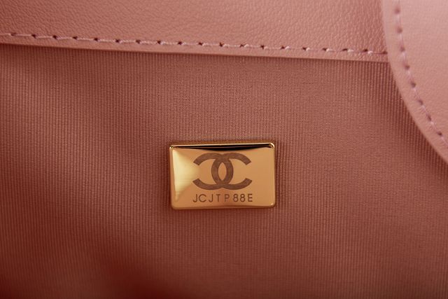 CC original shearling large shopping bag A66941 pink