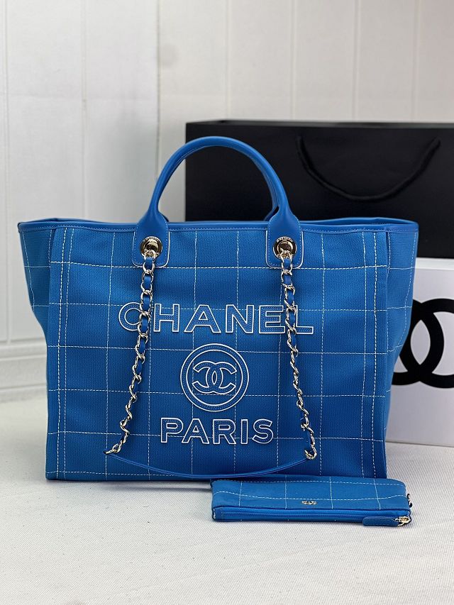 CC original cotton large shopping bag A66941 blue