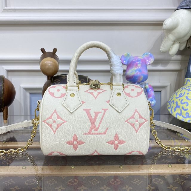 2023 Louis vuitton original monogram calfskin speedy 20 M46397 beige