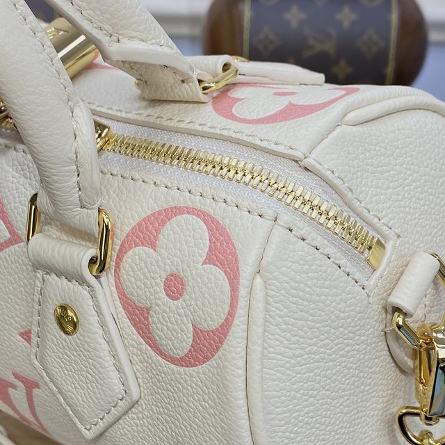 2023 Louis vuitton original monogram calfskin speedy 20 M46397 beige