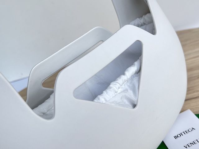 BV original rubber hobo bag 696920 white